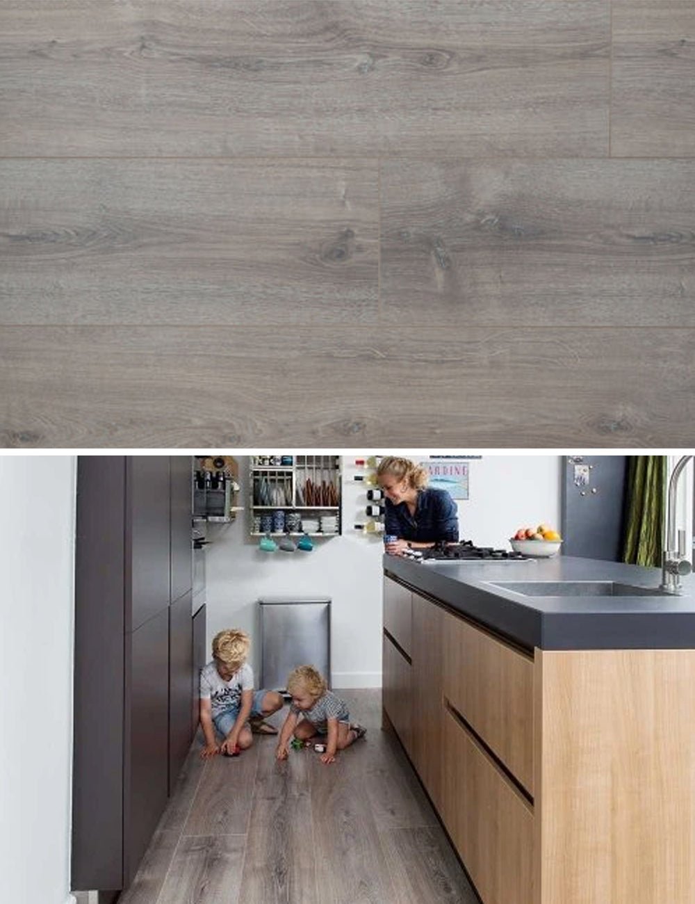 Douwes Dekker Elegant Laminaat Riante Plank Lavendel 4V 05067 - Extra Lange Plank - Solza.nl