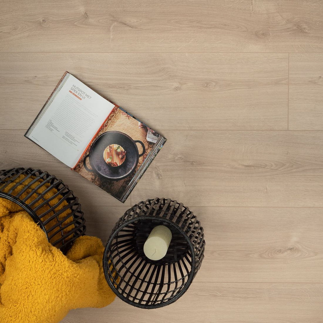 Douwes Dekker Extra Lange Plank Jasmijn Laminaat - Puur - 03487 - Solza.nl