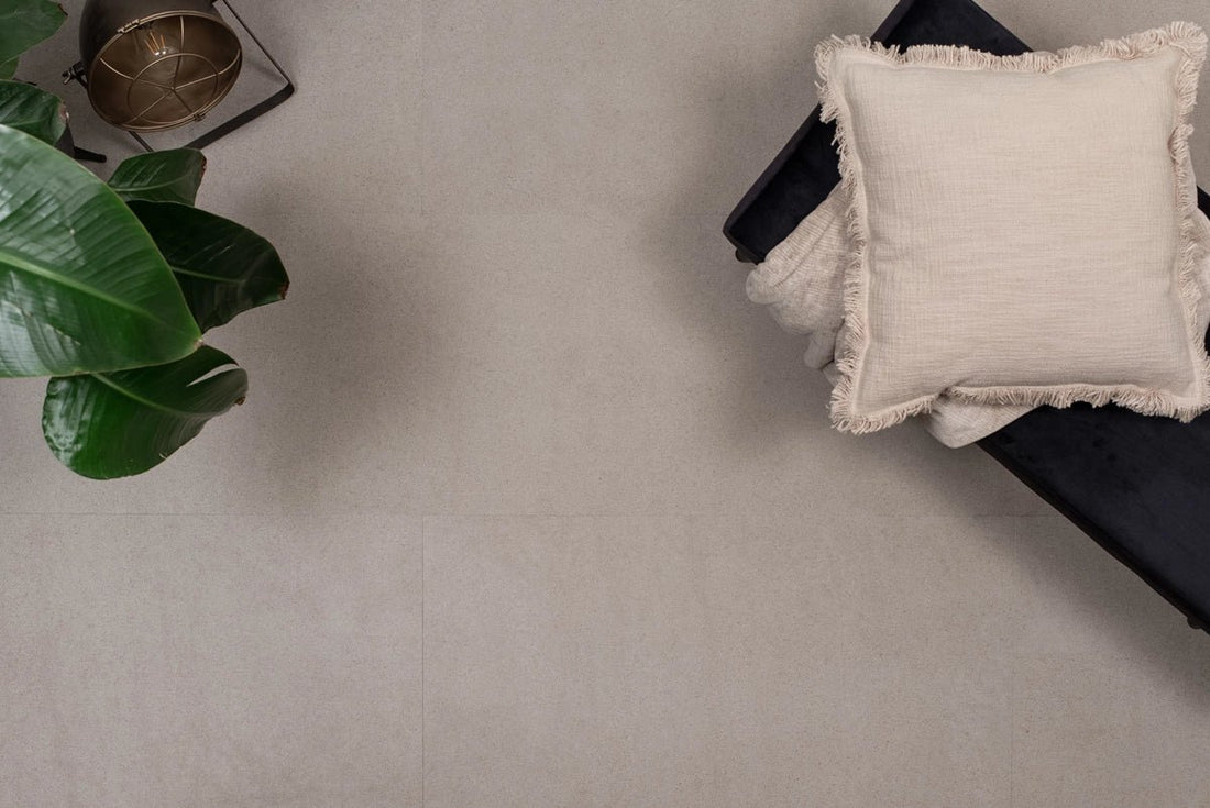 Floer Betonlook Greige Tegel PVC MEGAMAT FLR - 3612 - Solza.nl