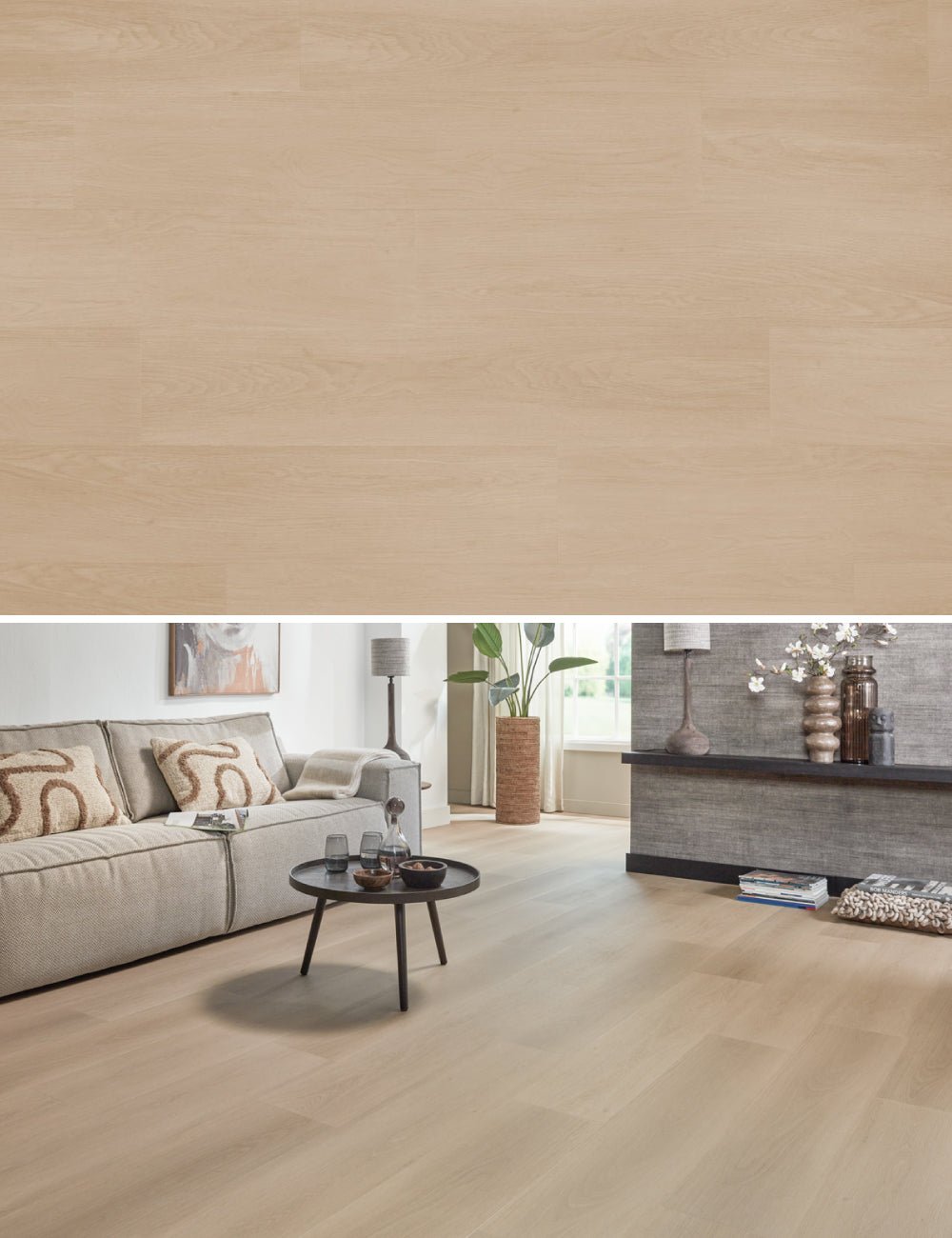 Floer Zeewolde Zand Eiken Dorpen Plak PVC FLR - 3047 - Solza.nl