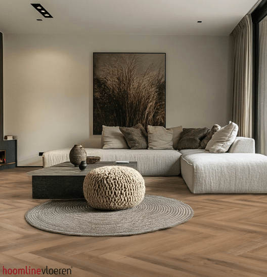 Hoomline Laminaat Herringbone V4 Tong 2305 Aquaprotect Visgraat - Solza.nl