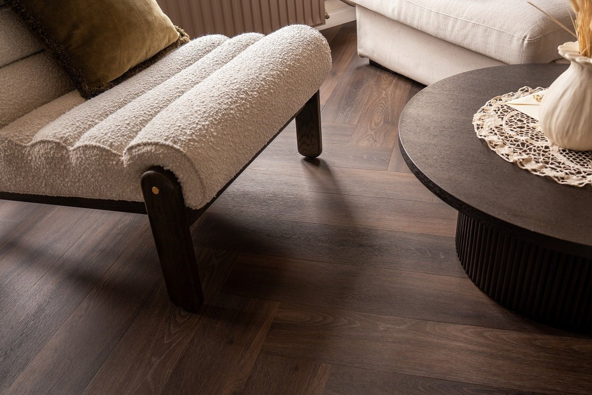 Solza Walvisgraat Plak PVC Desio Dark - ULTRAMAT - SLZ - 5024 - Solza.nl