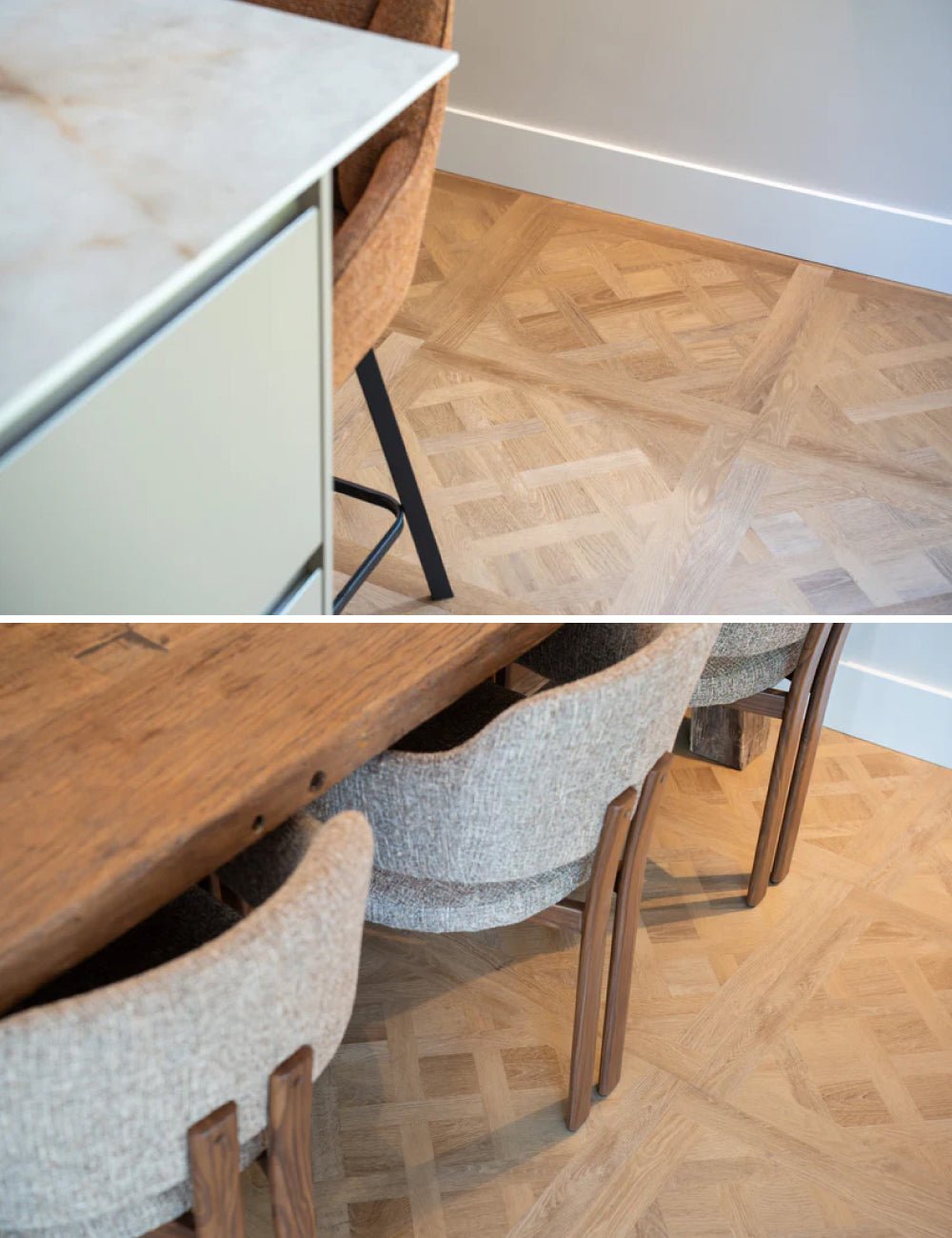 vtwonen Royal Sun Kissed Dryback Plak PVC - Kasteelvloer / Versailles tegels 61x61 cm - Solza.nl