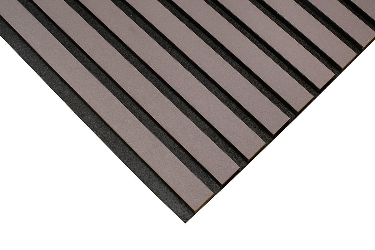 Floer Akupanel XL Panneaux muraux Lino Grey Brown 60 x 300 cm - Solza