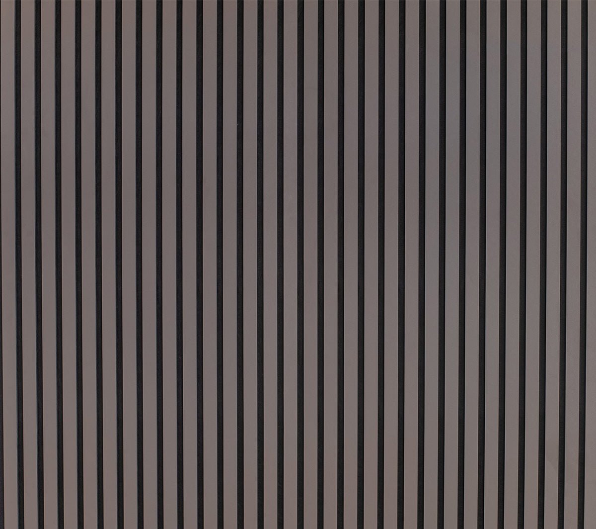 Floer Akupanel XL Wandpanelen Lino Grijsbruin 60 x 300 cm - Solza