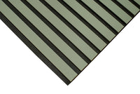 Floer Akupanel XL Panneaux muraux Lino Olive Green 60 x 300 cm - Solza