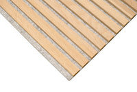 Floer Akupanel XL Panneaux muraux en chêne non traité gris 60 x 300 cm - Solza