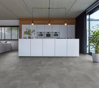 Floorlife Ealing Gris foncé 7311 Tile Dryback PVC - Solza.fr