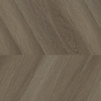Floorlife Yup Fulham Chevron Brown 1615 Dryback PVC - Pointe de Hongrie - Solza.fr