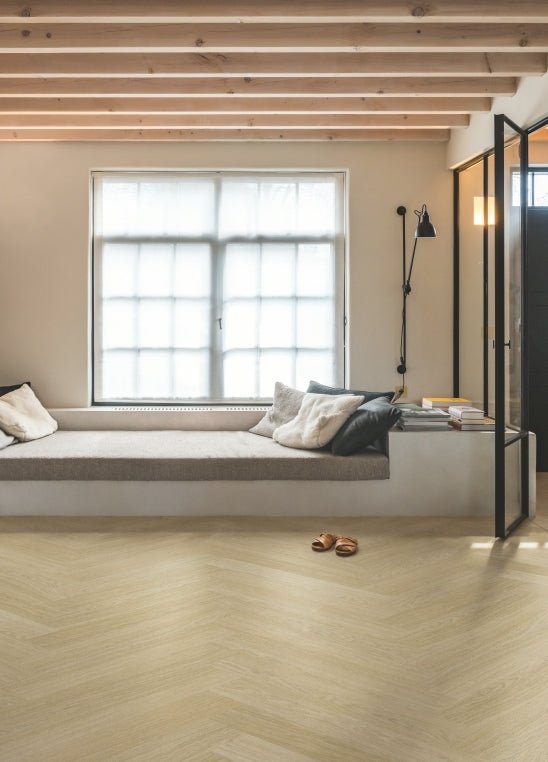 Quick-Step Pristine SGHBC20331 Serene oak light natural - 74 x 12,9 cm visgraat - Solza.nl