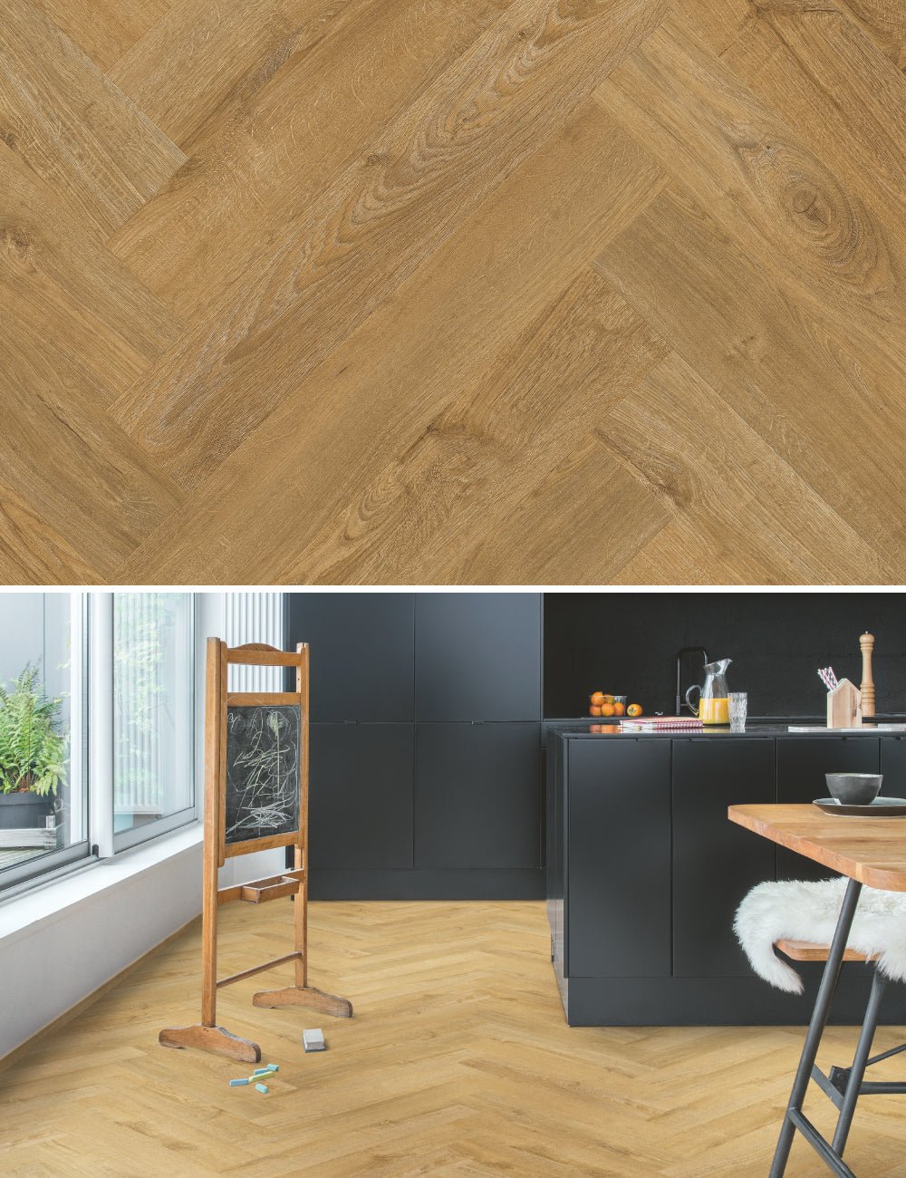 Quick-Step Pristine SGHBC20333 Fall oak honey - 74 x 12,9 cm visgraat - Solza.nl