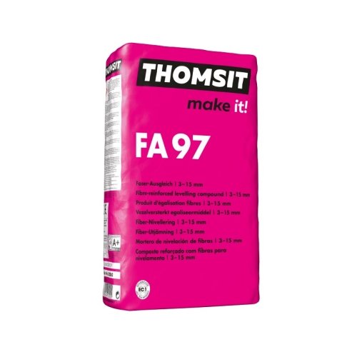 Thomsit FA97 masse d'égalisation renforcée par des fibres 25 kg - Solza.nl