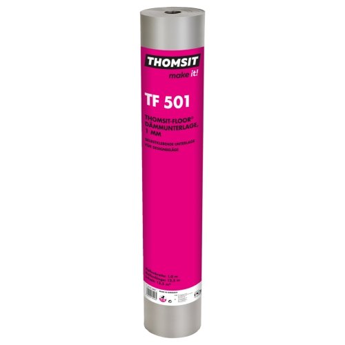 Thomsit TF501 sous-couche isolante 1mm - Solza.fr