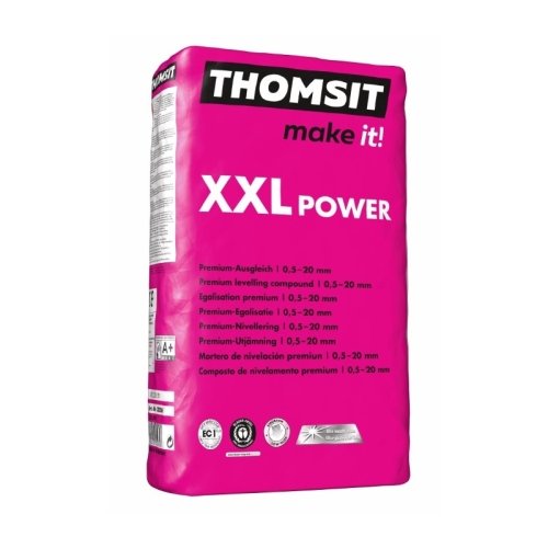 Thomsit XXL Power pâte d'égalisation à faible teneur en poussière 25 kg - Solza.nl