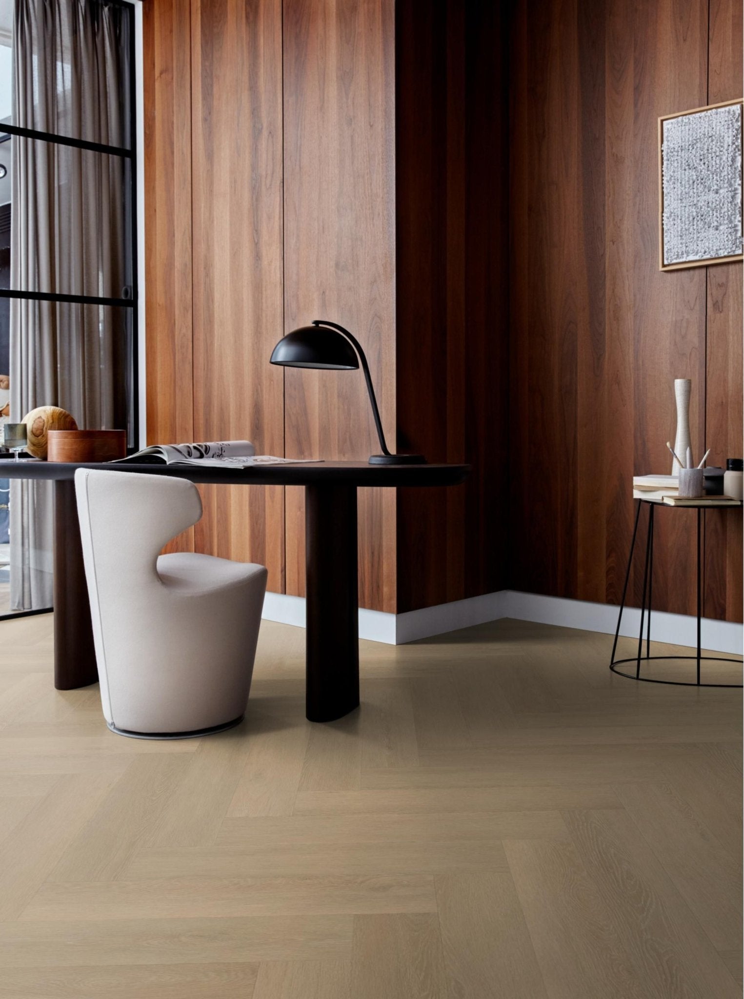 vtwonen Plak PVC Herringbone Warm Natural Dryback Visgraat - Solza.nl