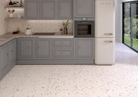 Yzina Terrazzolook Carrelage Florence 60x120cm Beige Sable - Solza.fr