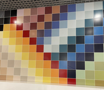 Keramische tegels in alle kleuren van de regenboog - Solza.nl