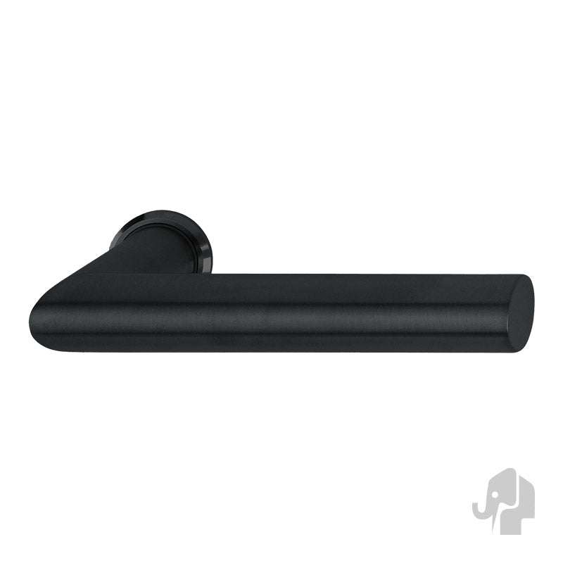 Deurkruk Mini-rozette Nero Toscana Mat zwart