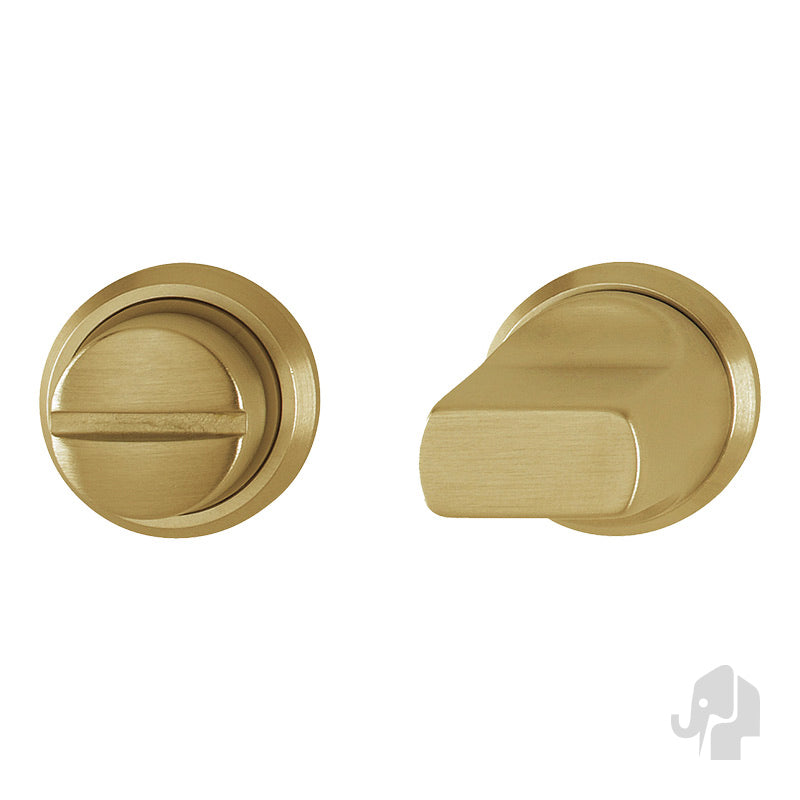Toiletgarnituur Mini-rozette Oro Mat messing
