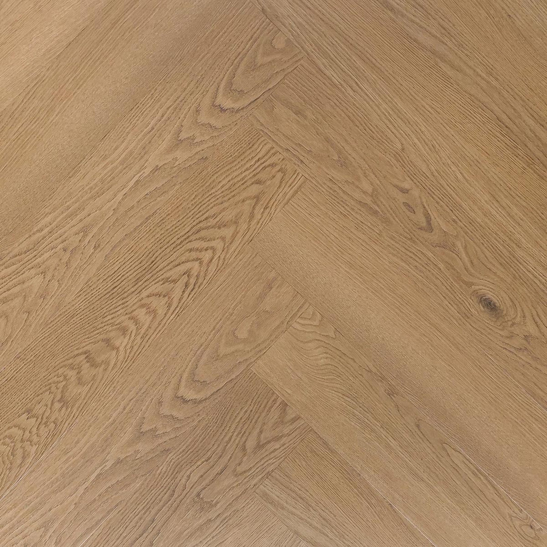 Otium NXT Vena Visgraat plak en click PVC, bovenaanzicht van de vloer