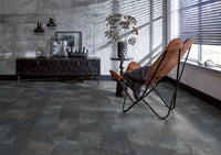 Floorlife Laminaat Tegel Madison Square Aqua Donkergrijs - Natuursteenlook 60.4 x 28 cm - 5022640419