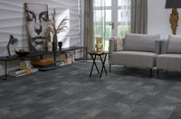 Floorlife Laminaat Tegel Madison Square Aqua Donkergrijs 6394 - Natuursteenlook 60.4 x 28 cm