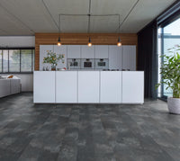 Floorlife Laminaat Tegel Madison Square Aqua Donkergrijs - Natuursteenlook 60.4 x 28 cm - 5022640419