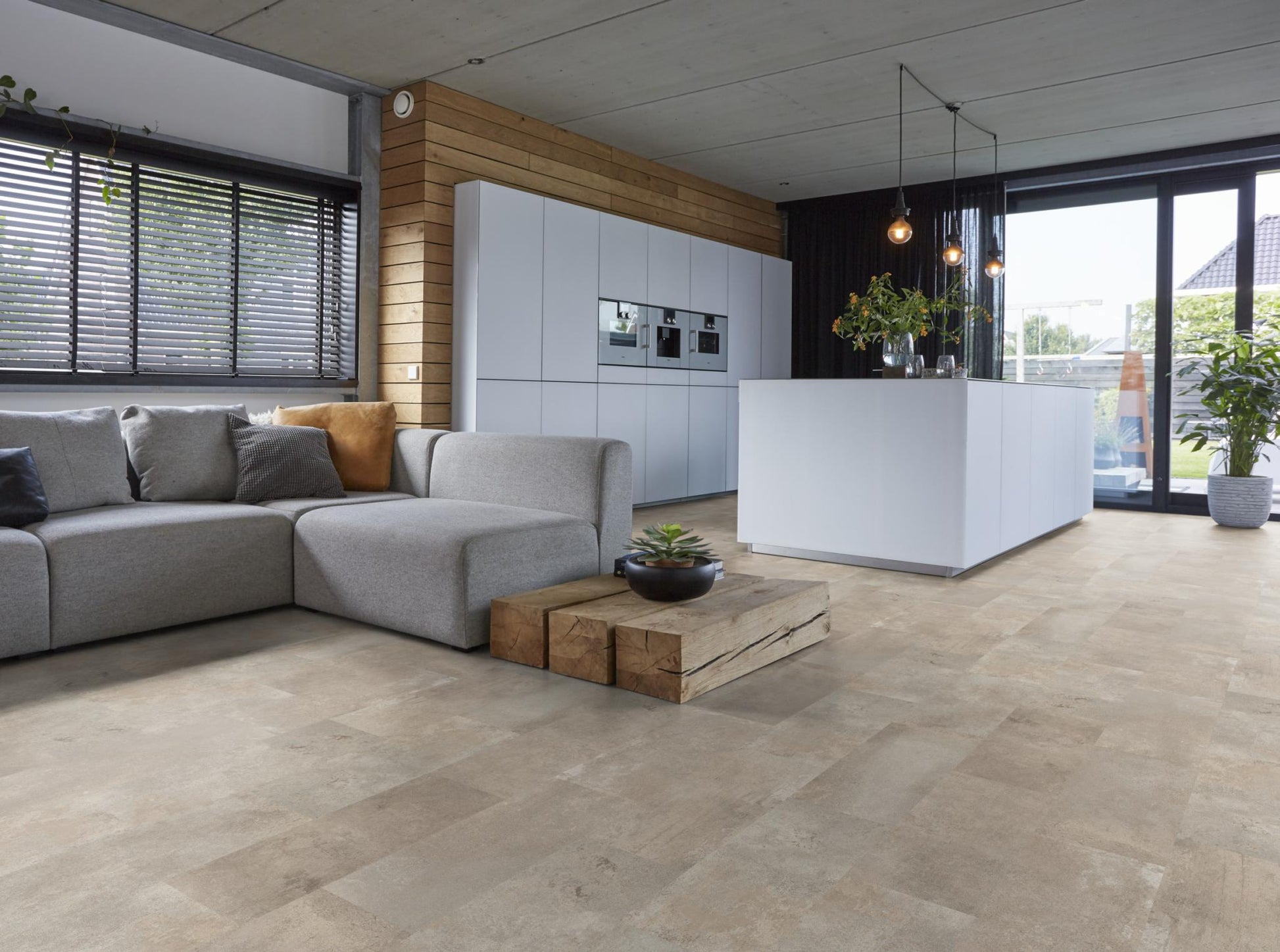 Floorlife Laminaat Tegel Madison Square Aqua Zand - Tegel 60.4 x 28 cm - 5022640719