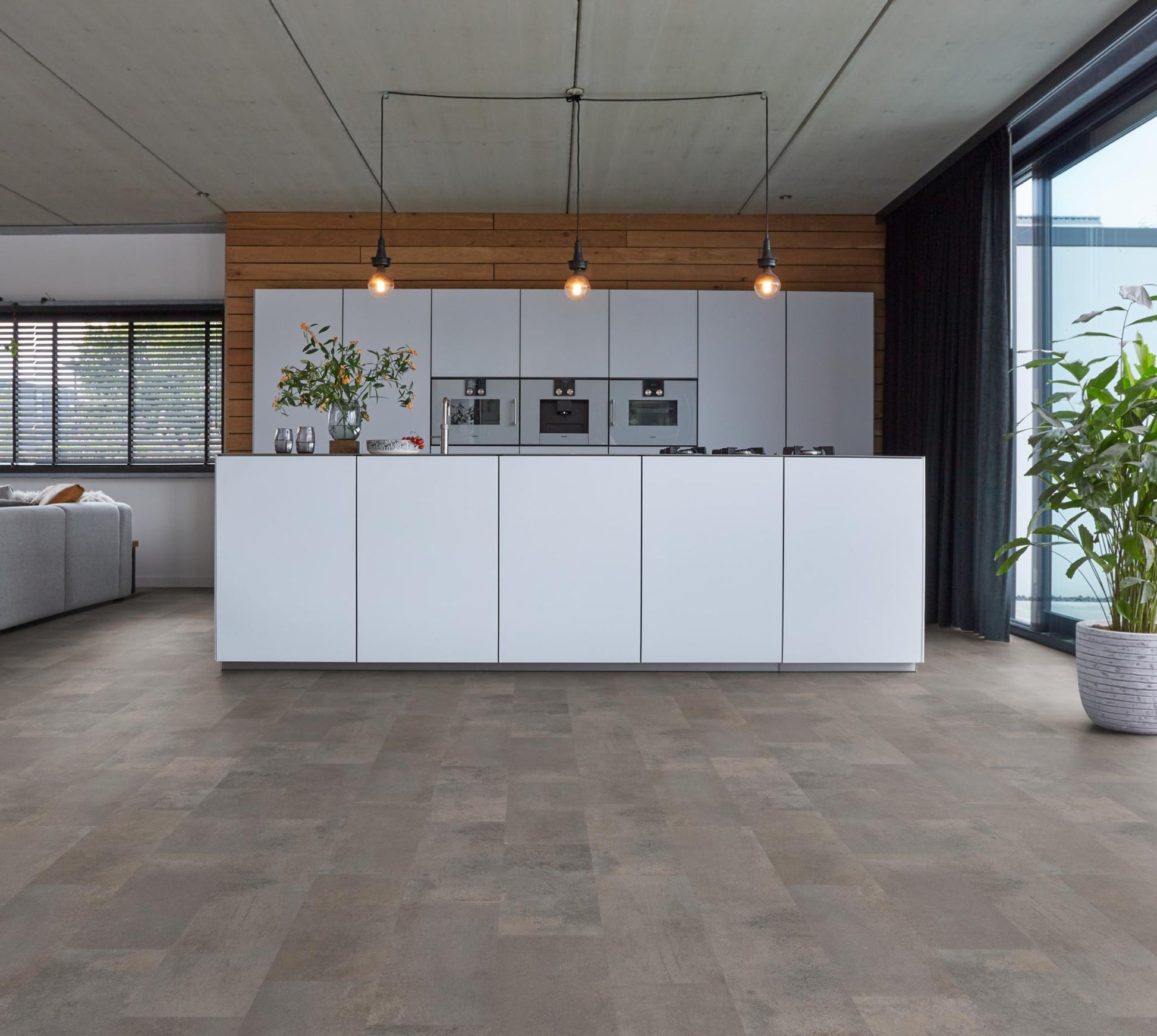 Floorlife Laminaat Tegel Madison Square Aqua Grijs - Tegel 60.4 x 28 cm - 5022640819