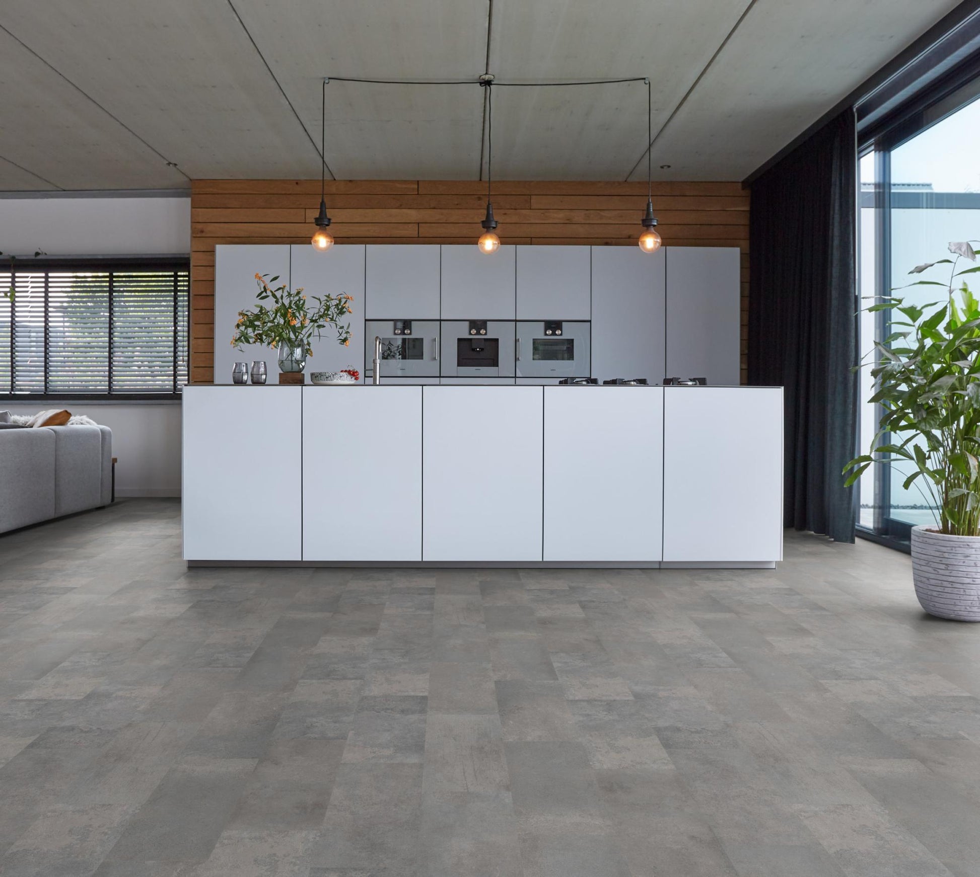 Floorlife Laminaat Tegel Madison Square Aqua Lichtgrijs - Vloertegel 60.4 x 28 cm - 5022640919