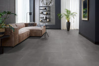 Floorlife Click PVC Tegel Westminster Dark Grey 6203 SRC - Vierkant 61x61 cm