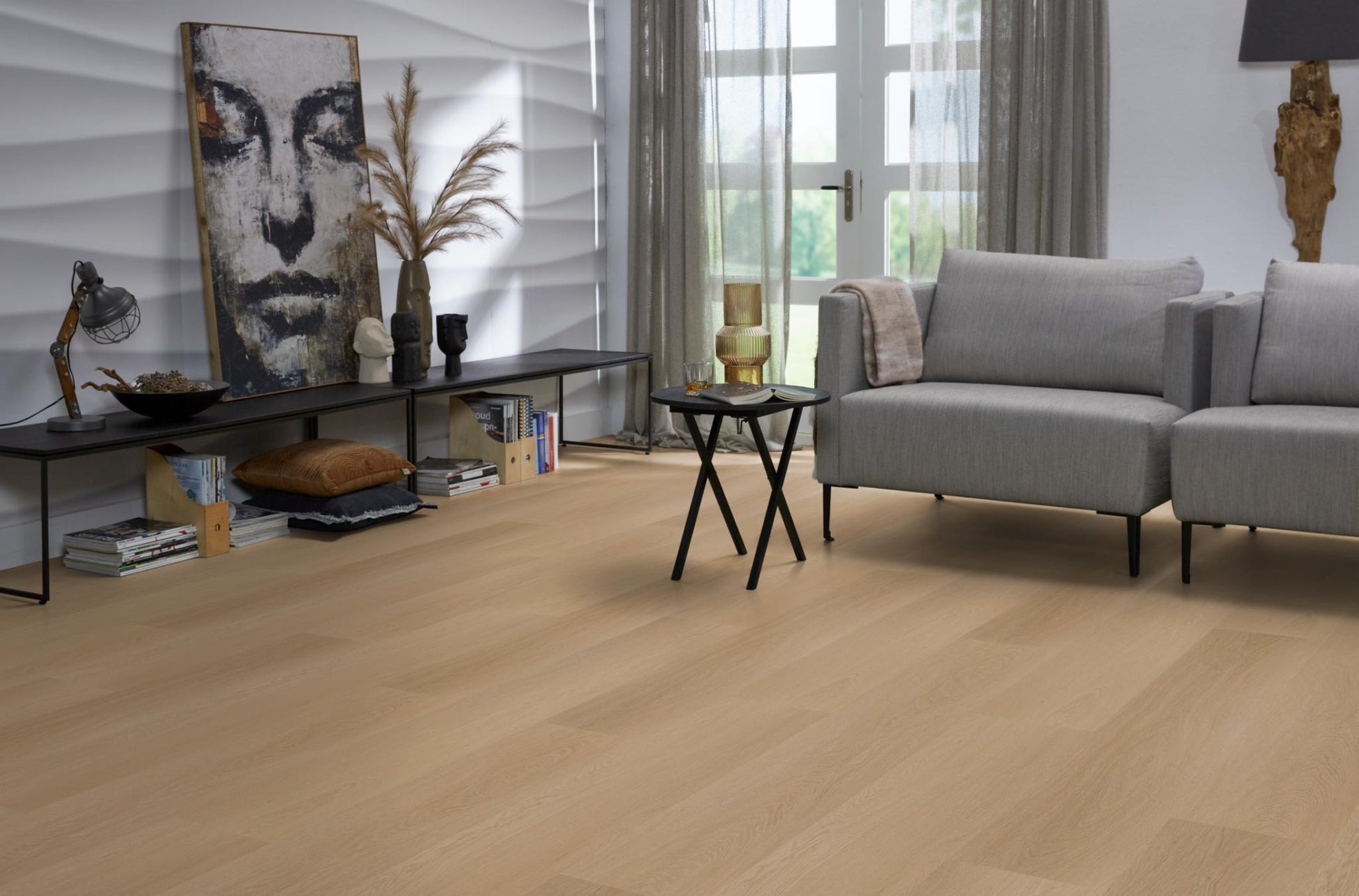 Floorlife Fulham Dark Oak 1611 Dryback PVC Rechte Stroken