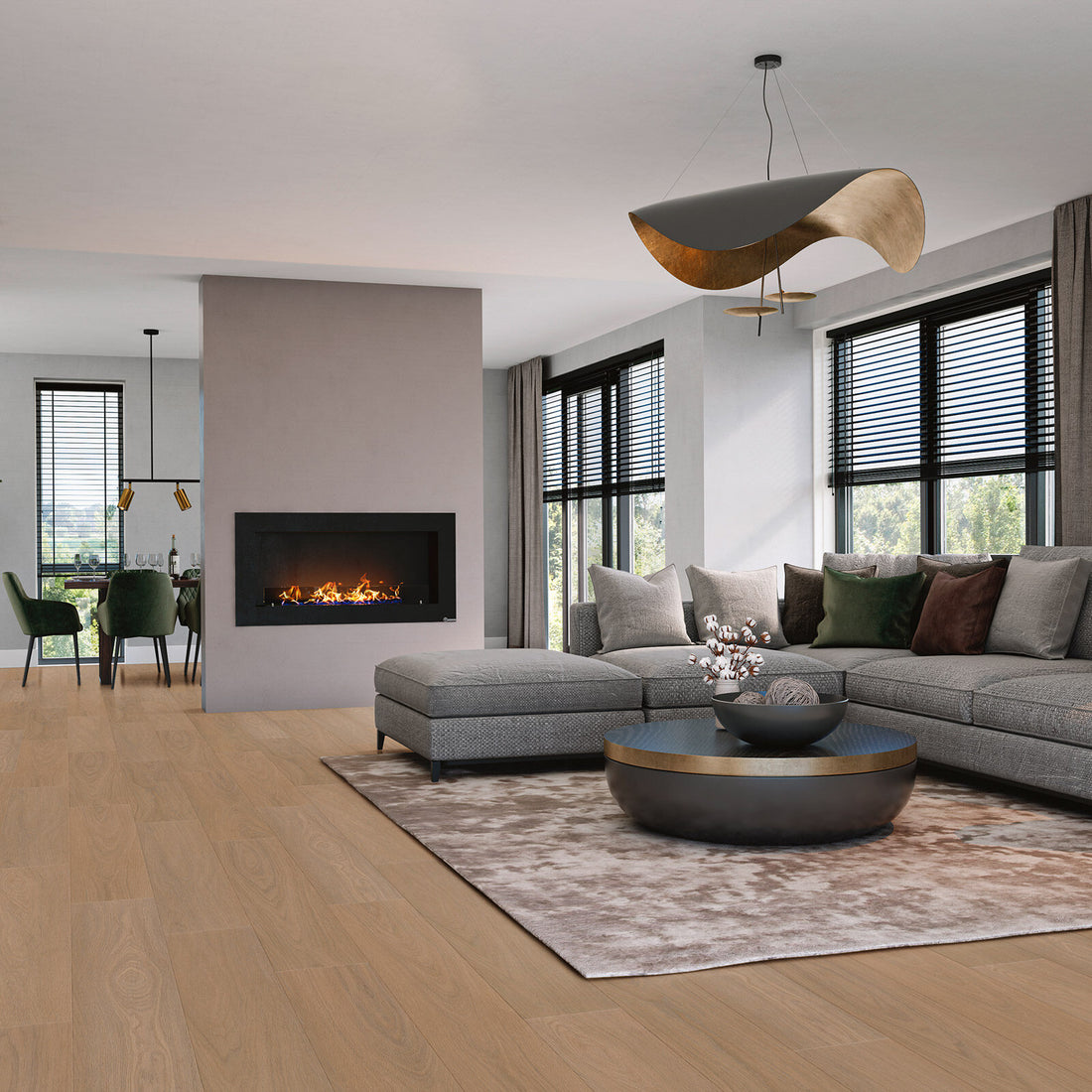 Vivafloors Bologna - Eiken 7880 - Rechte Stroken Click PVC