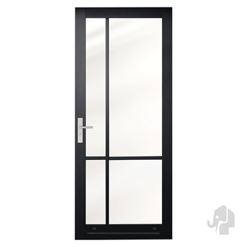 Austria Maatwerk Productie Balkondeur Nero Exteriore Asti Incl. Gemonteerd HR++ Isolatieglas – Binnendeur - Solza.nl