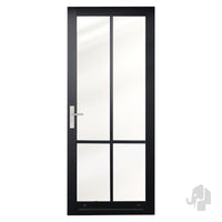 Austria Maatwerk Productie Balkondeur Nero Exteriore Brescia Incl. Gemonteerd HR++ Isolatieglas – Binnendeur - Solza.nl
