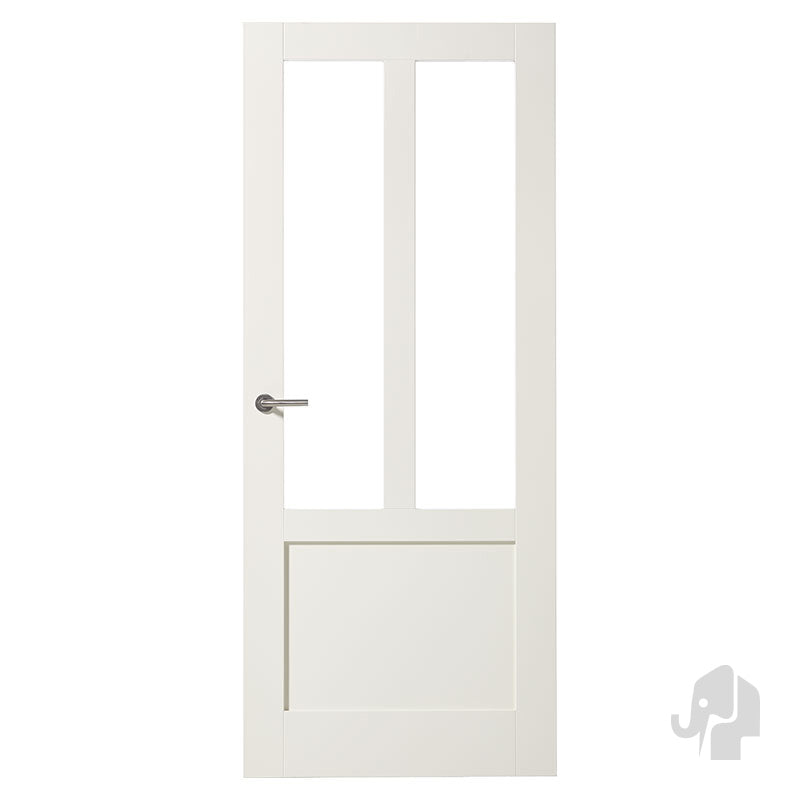 Austria Svenska Björn Blank Glas – Binnendeur Wit - Solza.nl