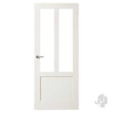 Austria Svenska Björn Blank Glas – Binnendeur Wit - Solza.nl