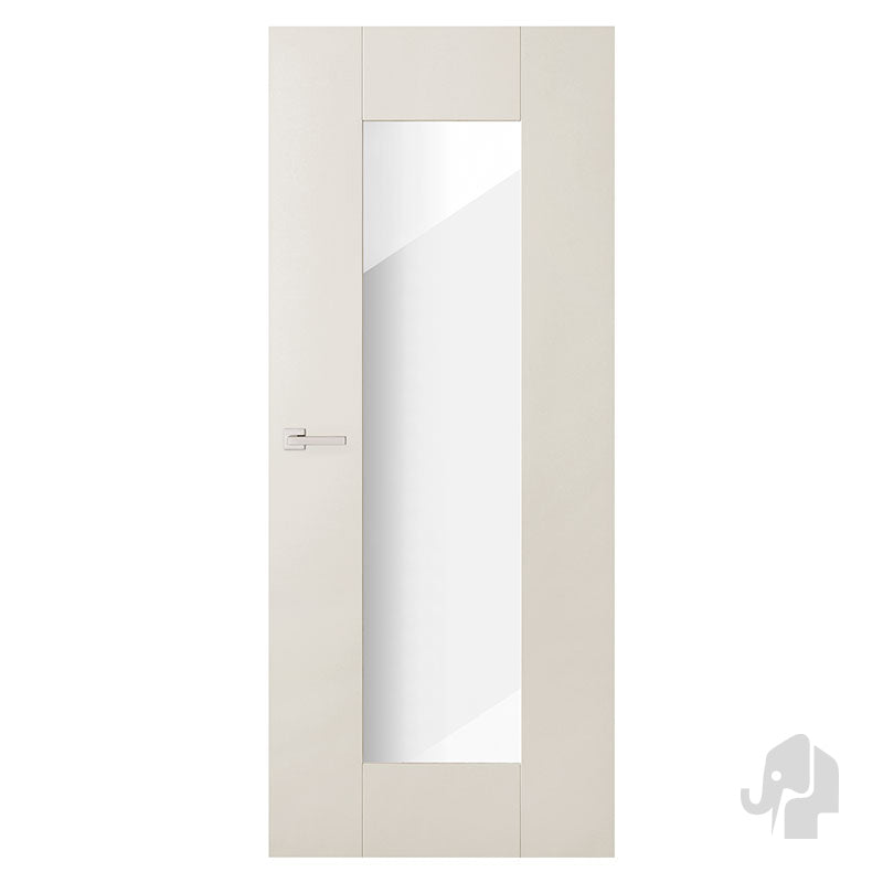 Austria Sense Brave Mat Glas – Binnendeur Wit - Solza.nl