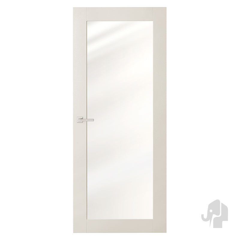 Austria Sense Bright Mat Glas Neutraal – Binnendeur Wit - Solza.nl