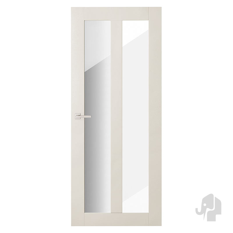 Austria Sense Productiedeur Bright-V1102 Blank Glas – Binnendeur Wit - Solza.nl