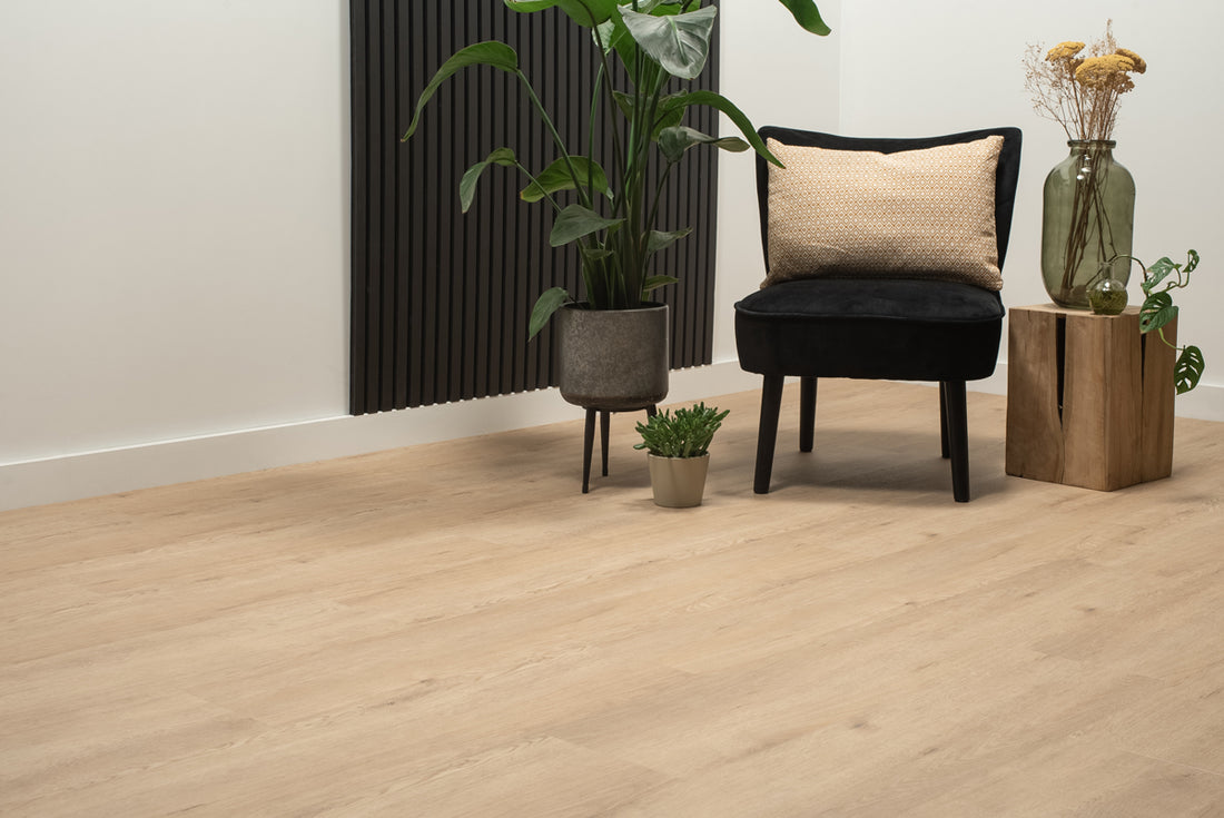 Floer Grolloo Grijsbeige Eiken FLR-3041 - Natuur Plak PVC - MEGAMAT