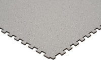 Floer STERC Zilver Mist industriële click PVC tegel FLR-7201, detail