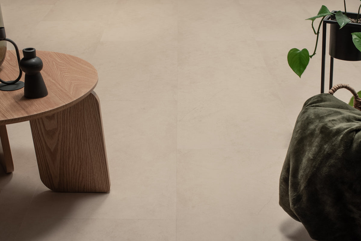 Floer Betonlook Beige Tegel Click PVC FLR-3800