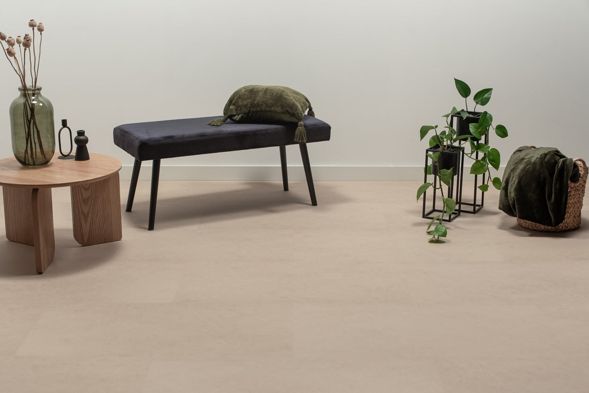 Floer Betonlook Beige Tegel Click PVC FLR-3800