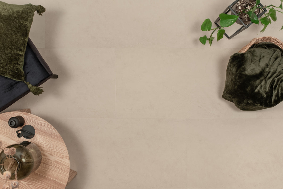 Floer Betonlook Beige Tegel Click PVC FLR-3800