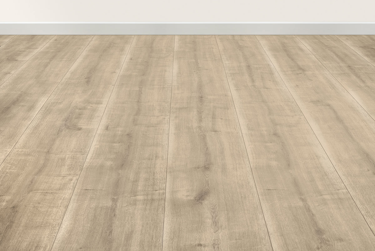 Floer Warmgrijze Eik Hybride Laminaat Landhuis FLR-1033