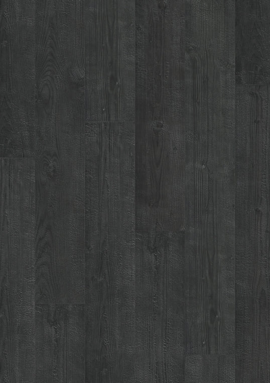 Quick-Step Impressive IM1862 - Planches brûlées - Stratifié noir Shou Sugi Ban