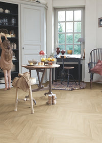 Quick-Step Impressive patterns IPA4160 - Chevron medium eik - Hongaarse punt / kasteelvloer