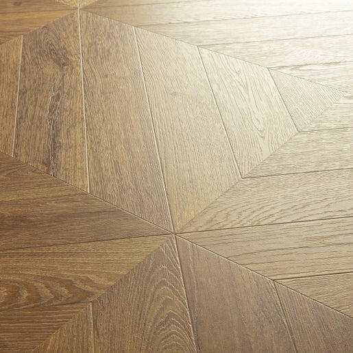 Quick-Step Impressive patterns IPA4162 - Chevron bruine eik - Hongaarse punt kasteelvloer