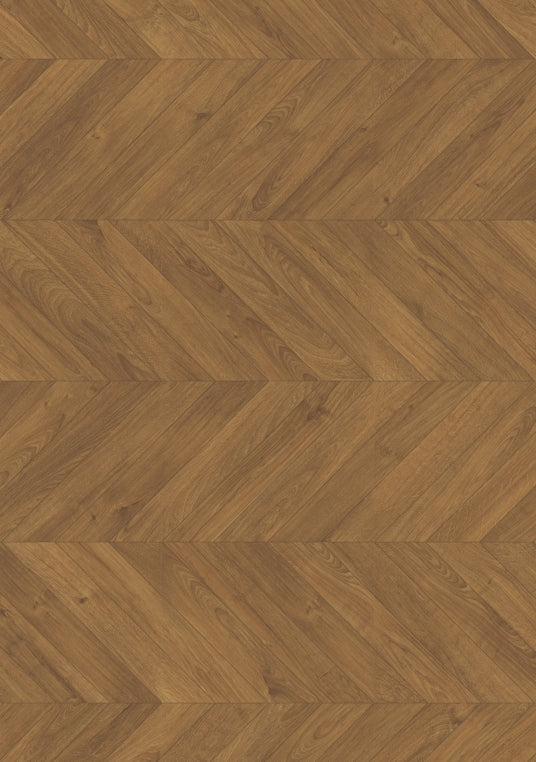 Quick-Step Impressive patterns IPA4162 - Chevron bruine eik - Hongaarse punt kasteelvloer